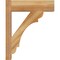 Ekena Millwork Olympic Block Rough Sawn Outlooker, Western Red Cedar, 6"W x 18"D x 22"H OUT06X18X22OLY05RWR - alternate 2